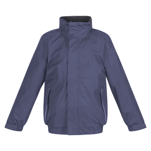  Regatta Dover wasserdichte und winddichte Jacke mit Fleecefutter (Marineblau/Blau)