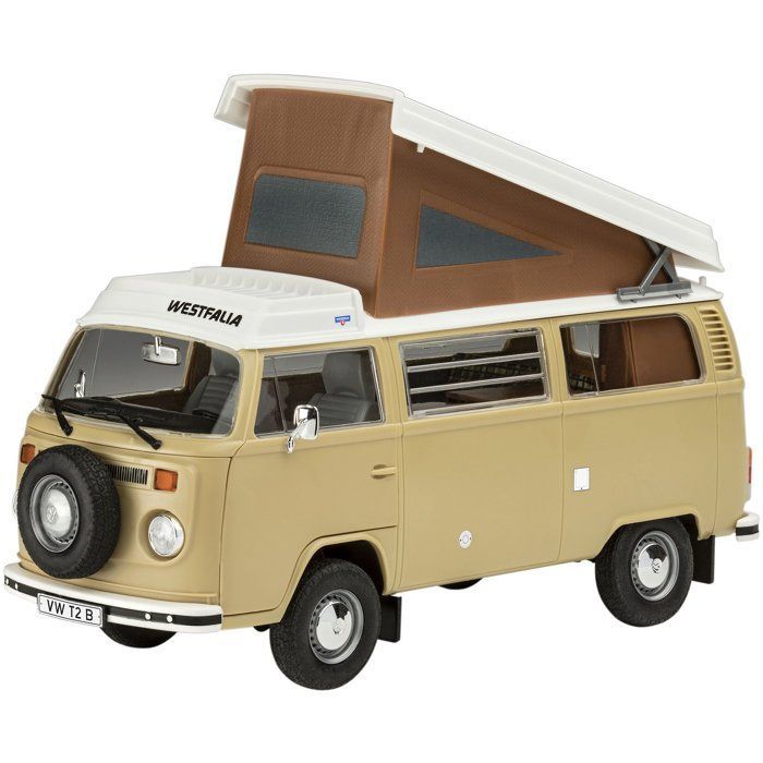 Model kit to build - REVELL - Click System - VW T2 Camper - No glue required - Pre-painted parts
