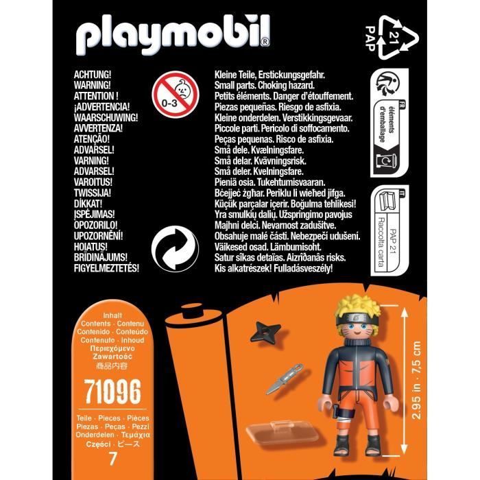 PLAYMOBIL Figurine Naruto, Naruto Shippuden, Dès 5 ans