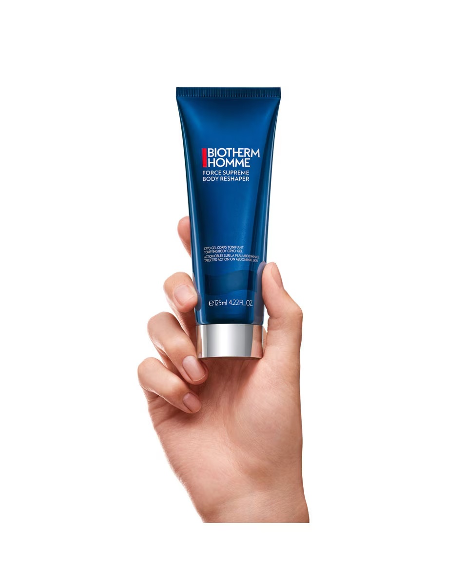 BIOTHERM Force Supreme Body Reshaper tonizirajući krio-gel za tijelo s Biotech Plankton™, kofeinom i kreatinom 125 ml