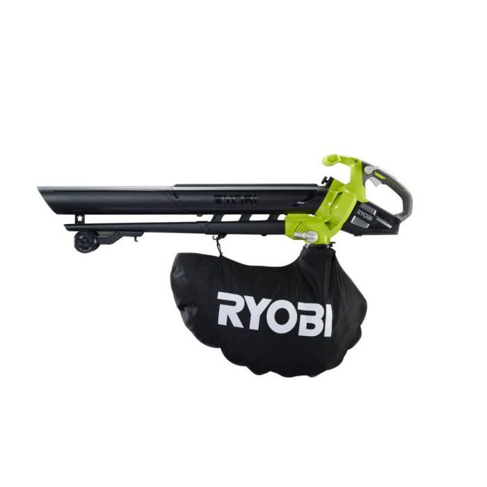 Soplador/aspirador/triturador 2 en 1 - RYOBI - Sin escobillas - 201 km/h - 6 m³/min