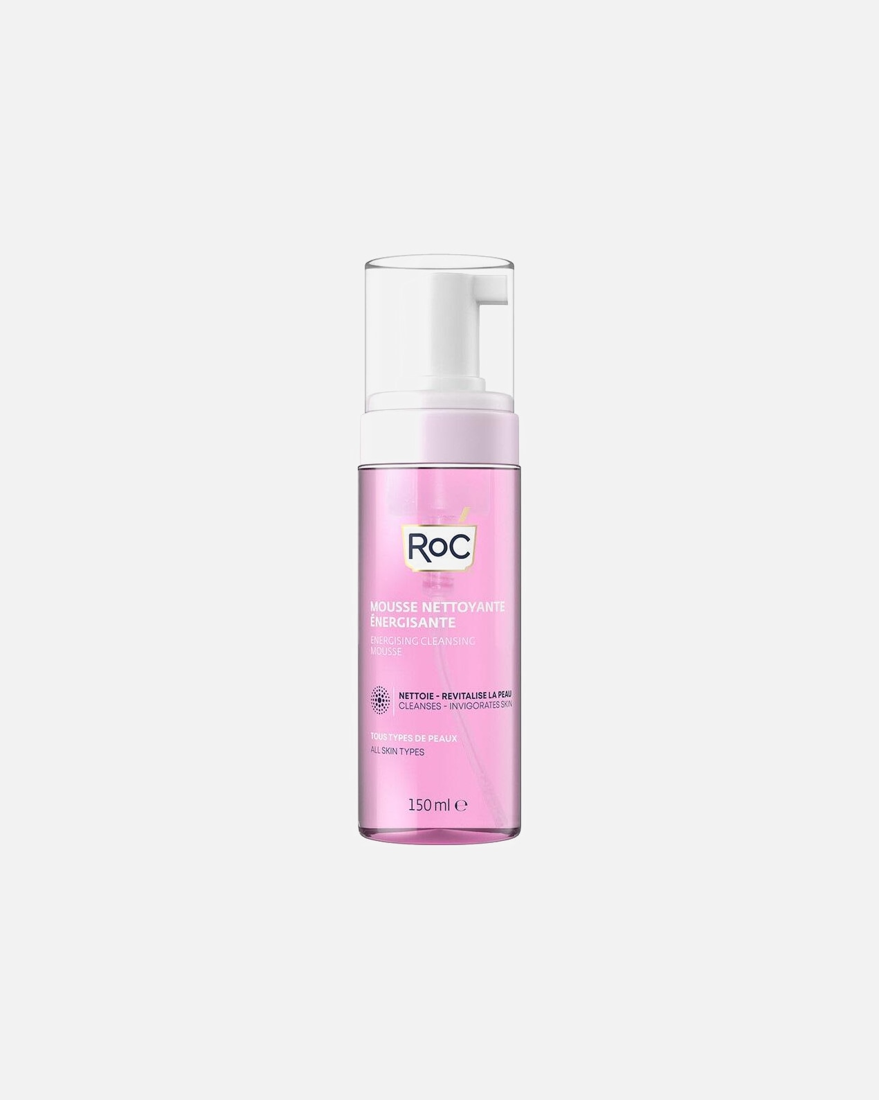 Espuma limpiadora facial energizante RoC - 150 ml