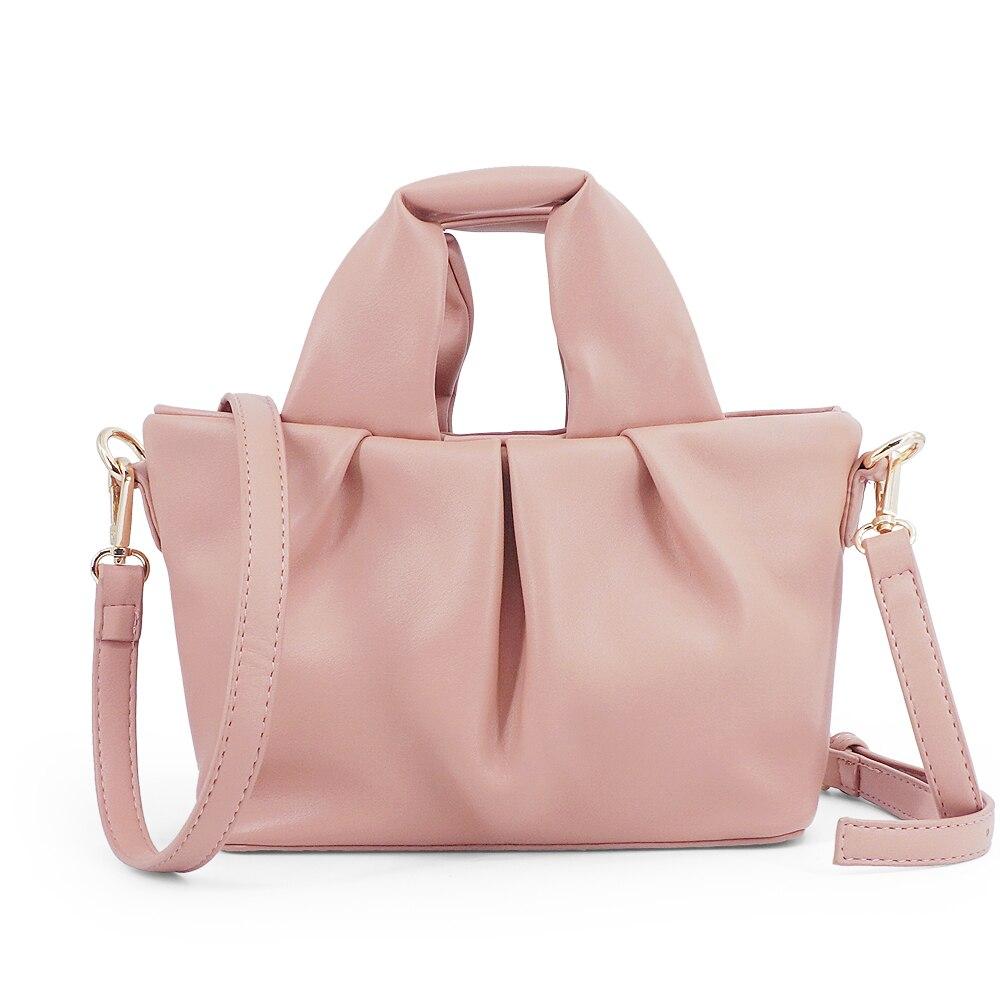 Sac à main pliable grande capacité en cuir PU souple, sac bandoulière tendance pour femme, nouveau design, sac à main cabas décontracté pour le shopping