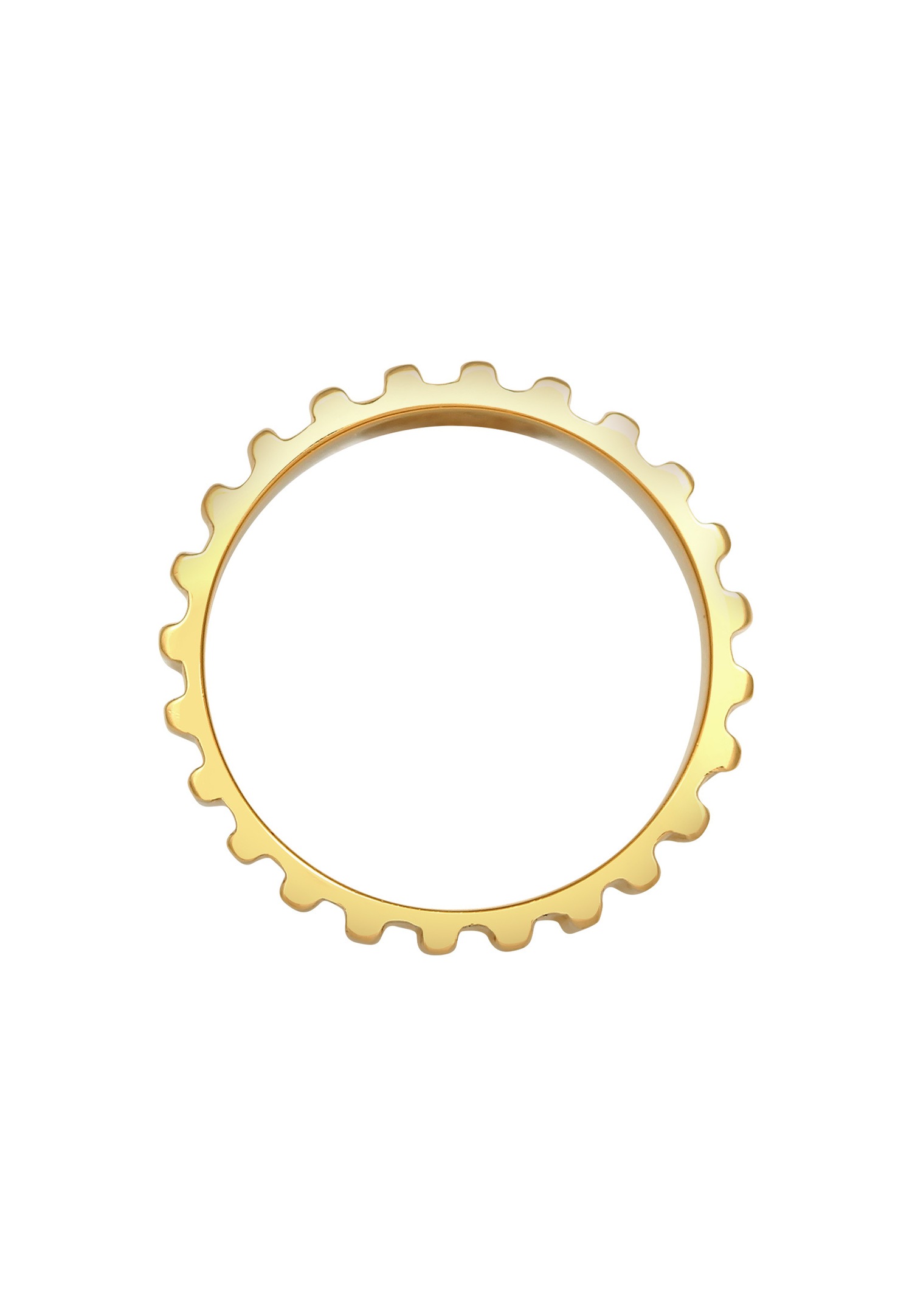 Elli PREMIUM Elli PREMIUM Bague Femmes Bande rainures tendance en argent sterling 925 rhodié