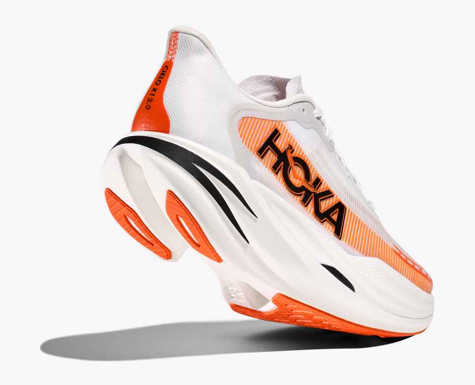 HOKA Cielo X1 2.0 Escarcha / Lava