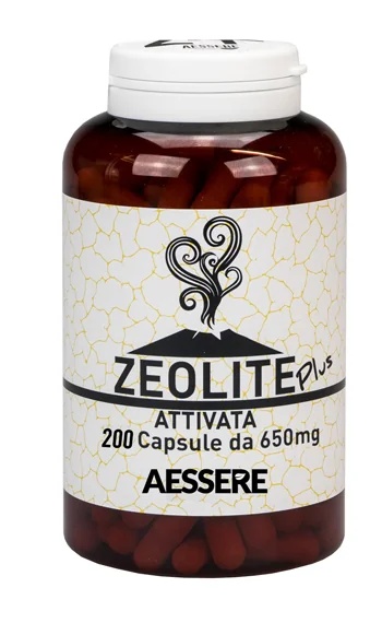 ZEOLITE Zeolit Plus Geactiveerd Zuiverend Detox Supplement 180 capsules