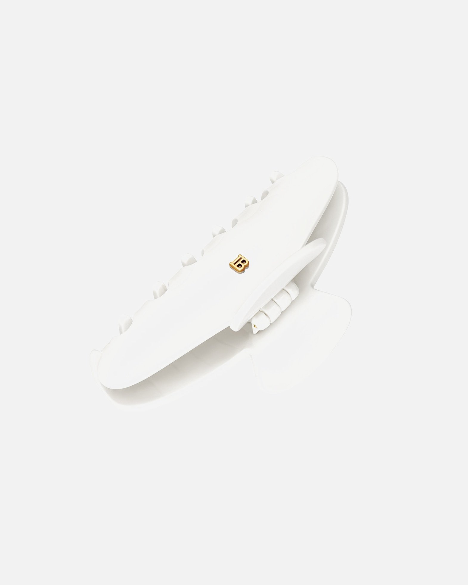 Balmain Hair Couture Haarspange matu sprādze, liela balta – 1 Stück