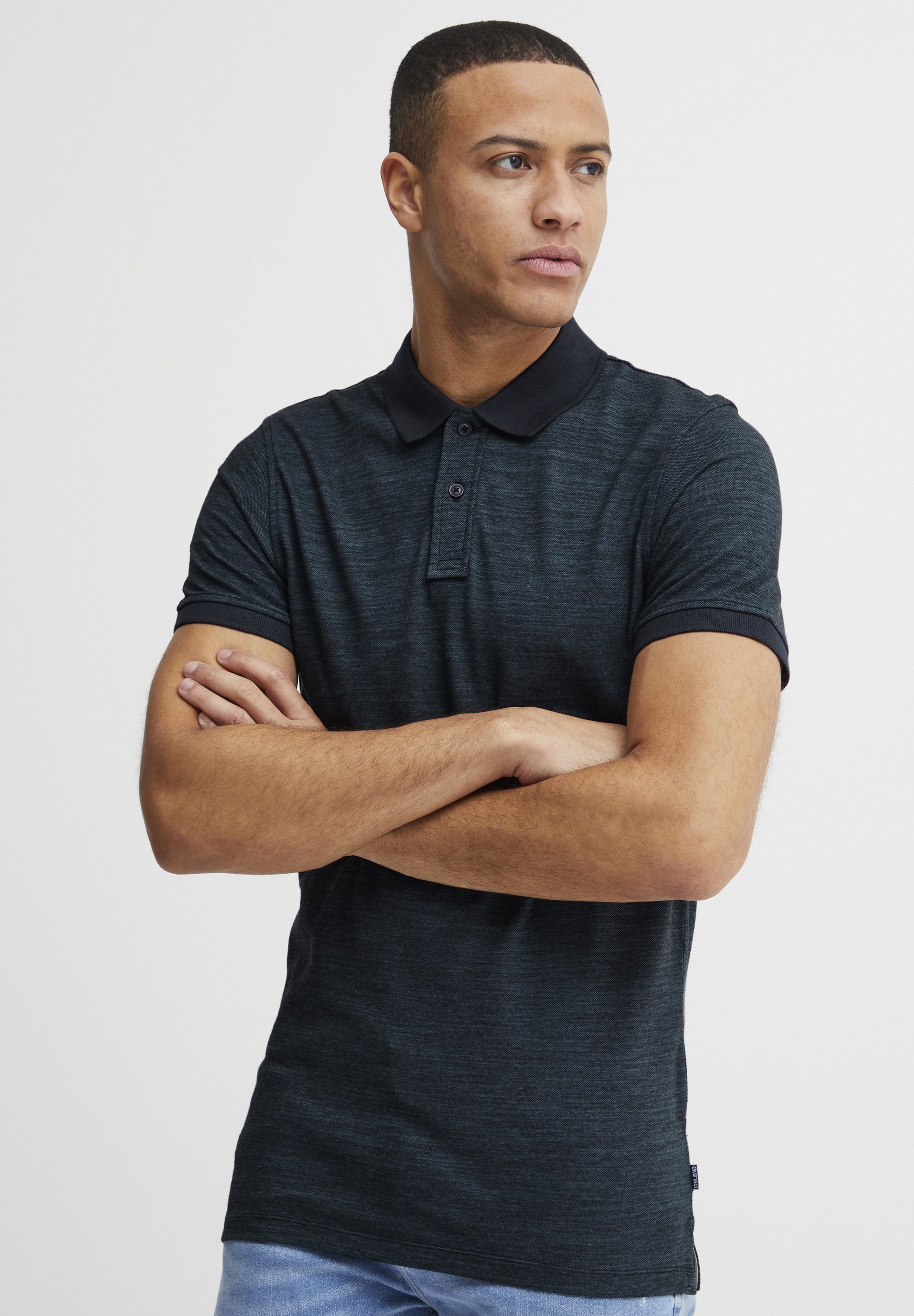 Mélange BHALFREDO - Polo - bleu marine