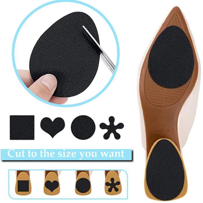 almohadillas antideslizantes para zapatos, protectores de suela autoadhesivos