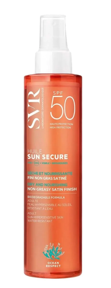 SVR Sun Secure Suchy olejek ochronny SPF50+