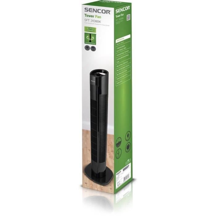 Ventilador de torre - Sencor - SFT 3108BK