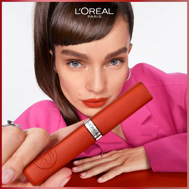 L'Oréal Paris Infaillible Matte Resistance matt feuchtigkeitsspendender Lippenstift
