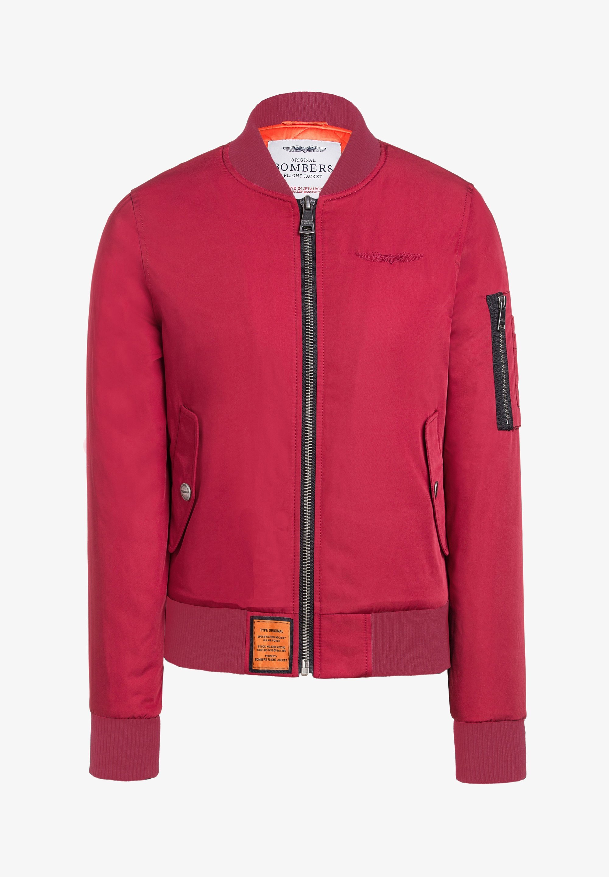 Blouson bomber - rouge