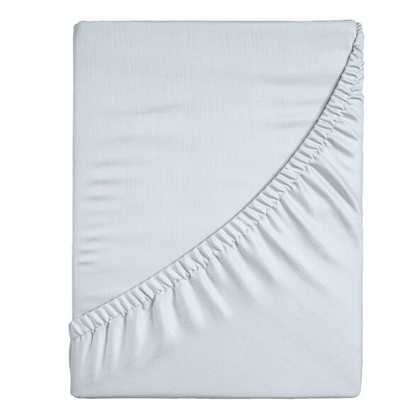 Σεντόνι Supersoft DB με λάστιχο, λευκό