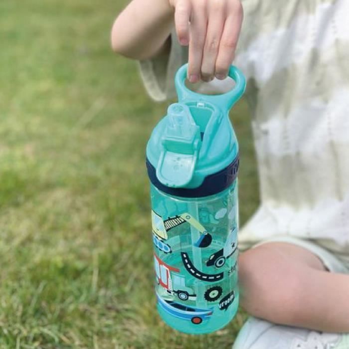 Pack de 2 botellas de agua NUBY Super Quench - 540 ml - Azul