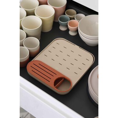 Béaba Forest Bottle Drainer Misty Terracotta Terracotta Bottle Drainer 1 un 1 un