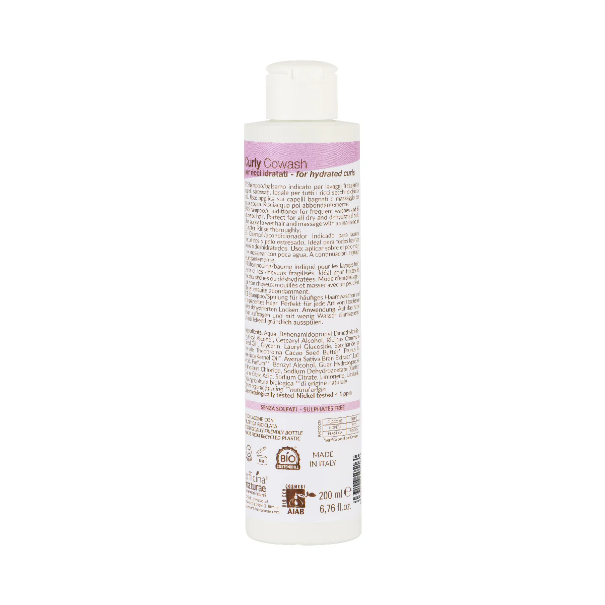 OnYou CURLY COWASH PER RICCI SECCHI O DISIDRATATI - Shampoo Ricci Definiti, Balsamo Ricci Definiti Capelli