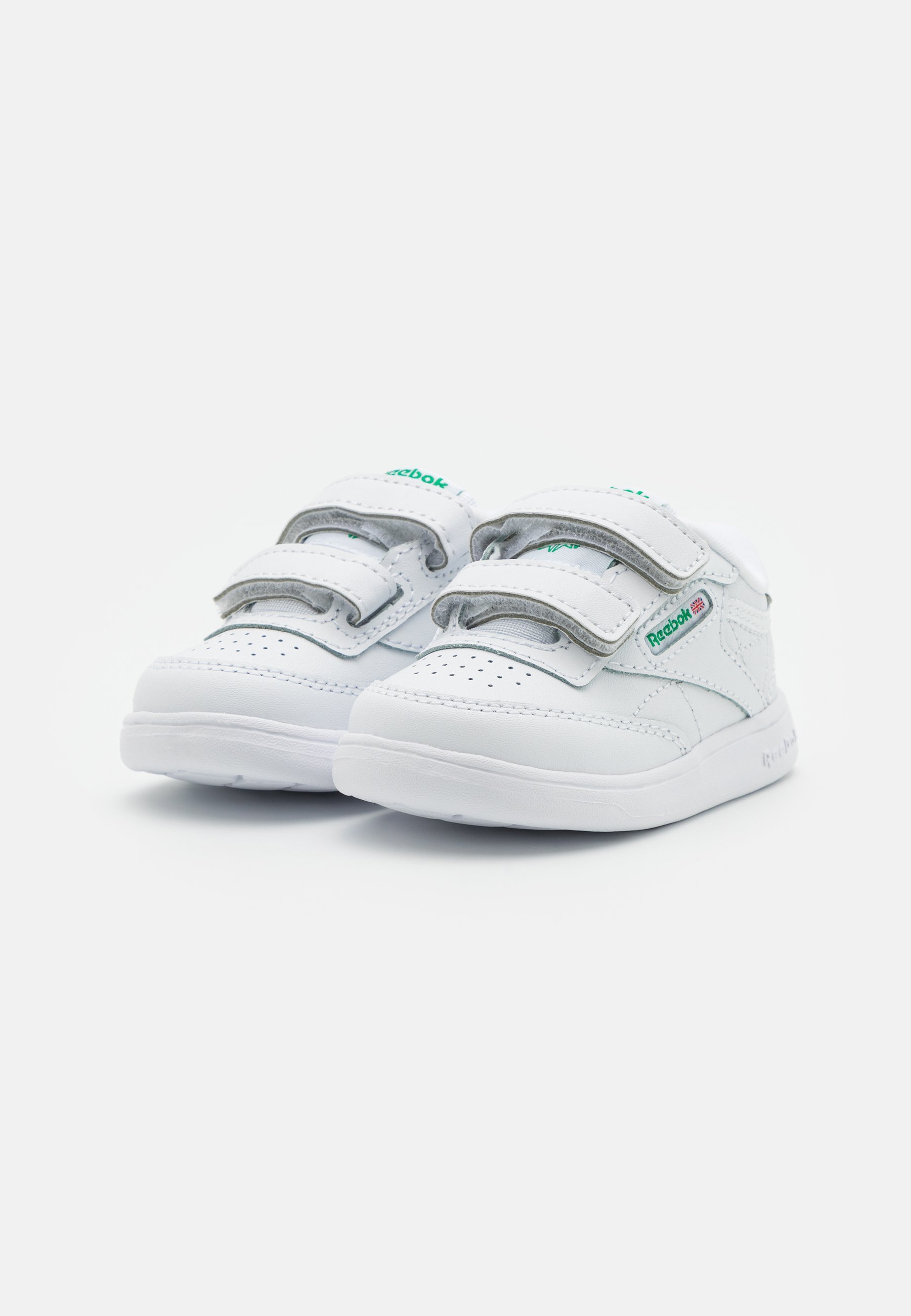 Reebok Classic CLUB UNISEX - Sneakers - wit/glen groen/vectorblauw