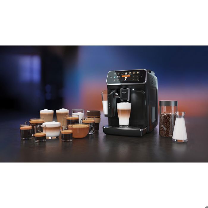 Philips EP5441/50 volautomatische espressomachine, zwart, 5400-serie, LatteGo