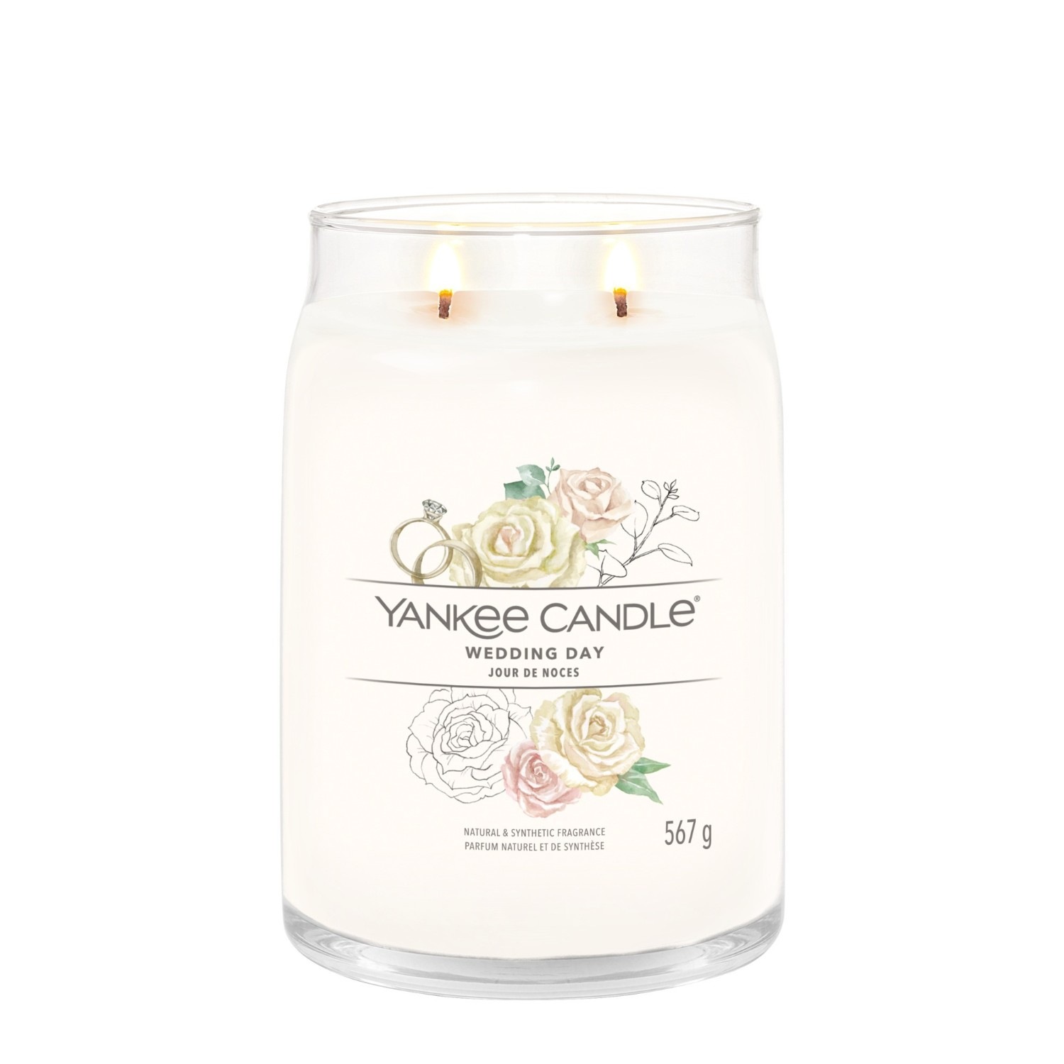 YANKEE CANDLE Grande Jarre Jour des Noces
