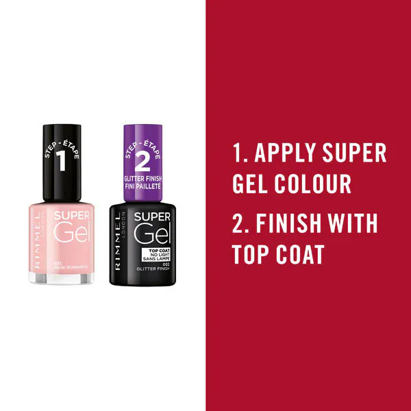 „Rimmel Super Gel“ nagų lakas 021 „New Romantic“