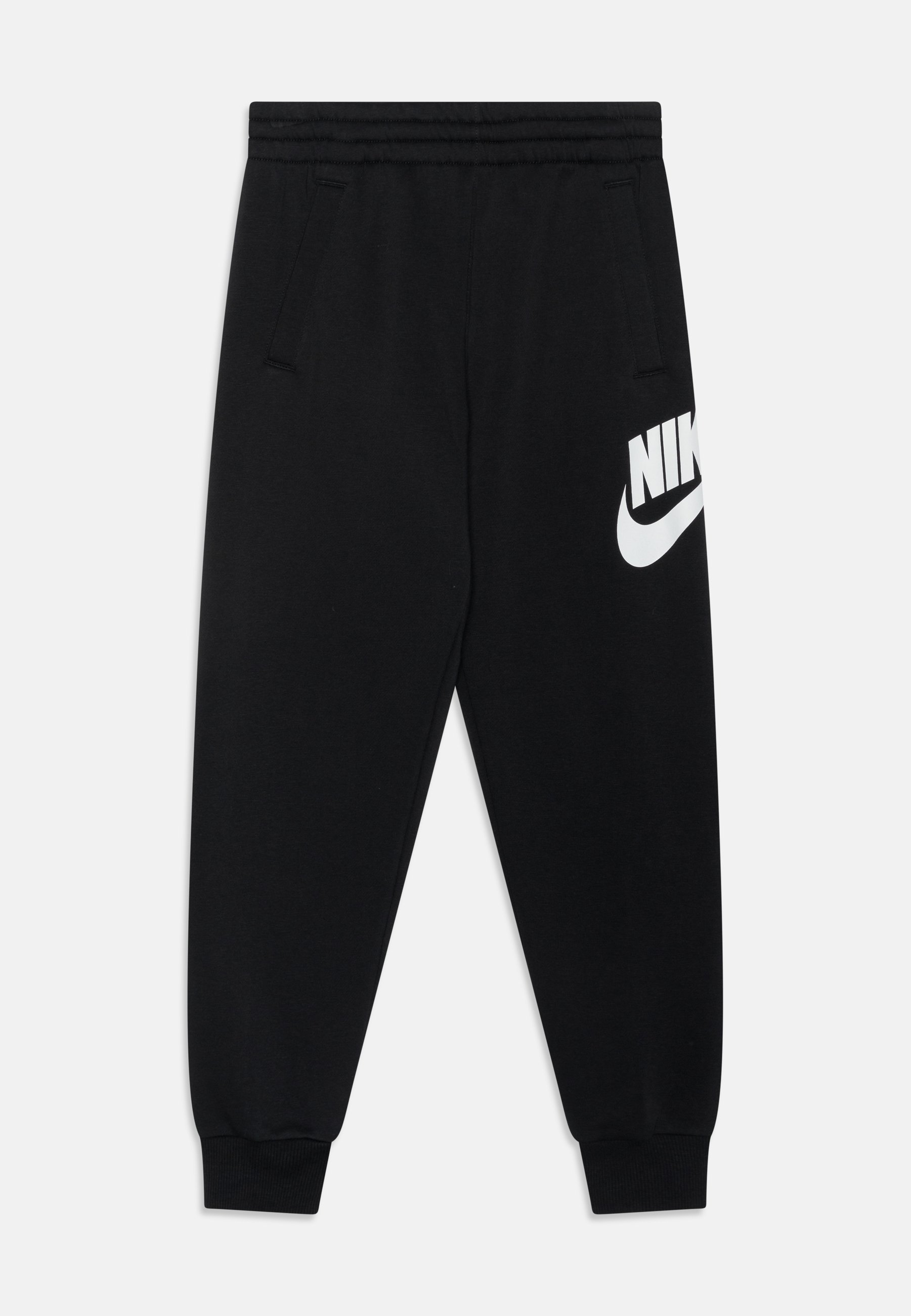 Pantaloni da tuta Nike Sportswear CLUB UNISEX - nero/bianco