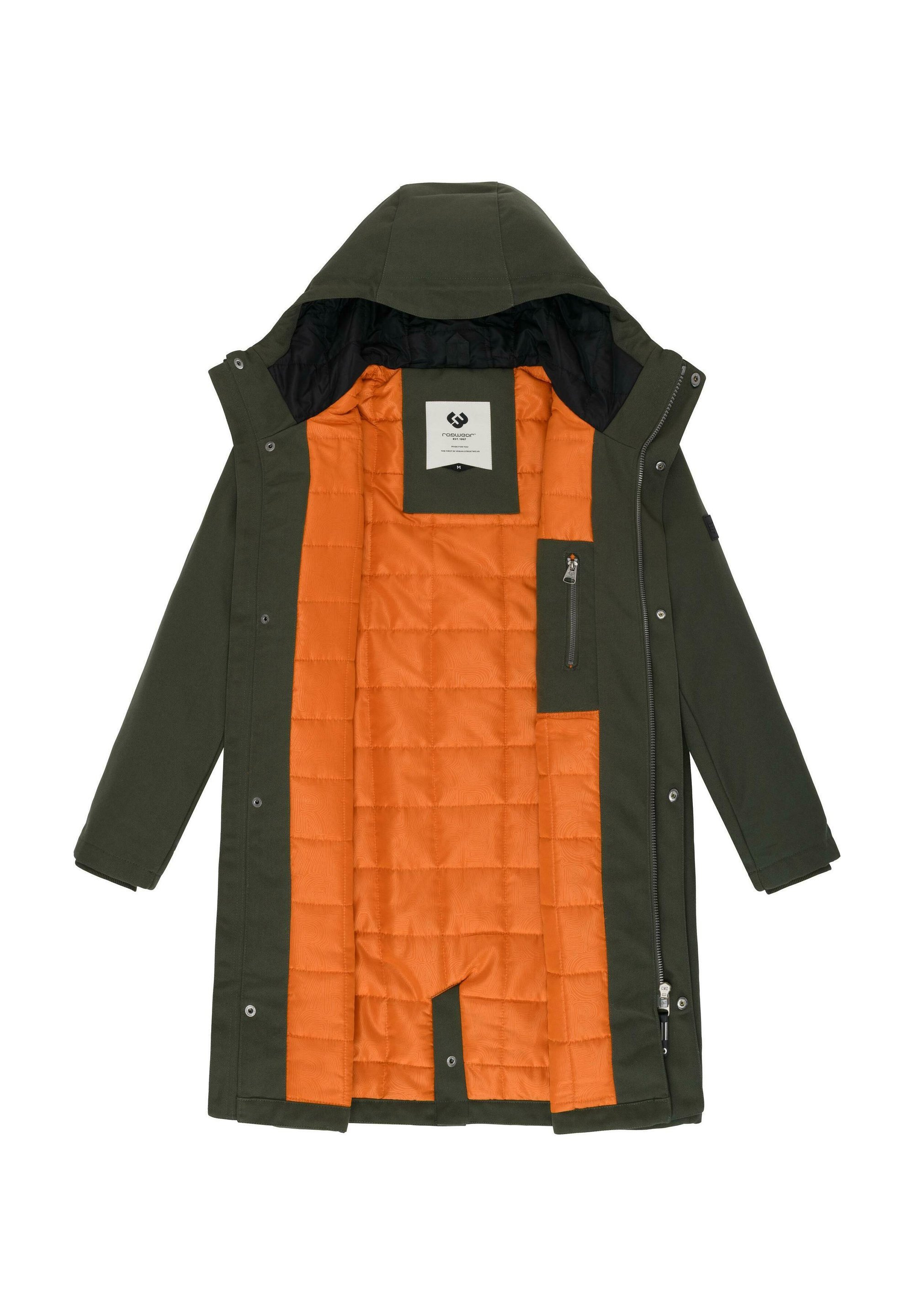 Ragwear MR THEM - Parka - vert olive foncé