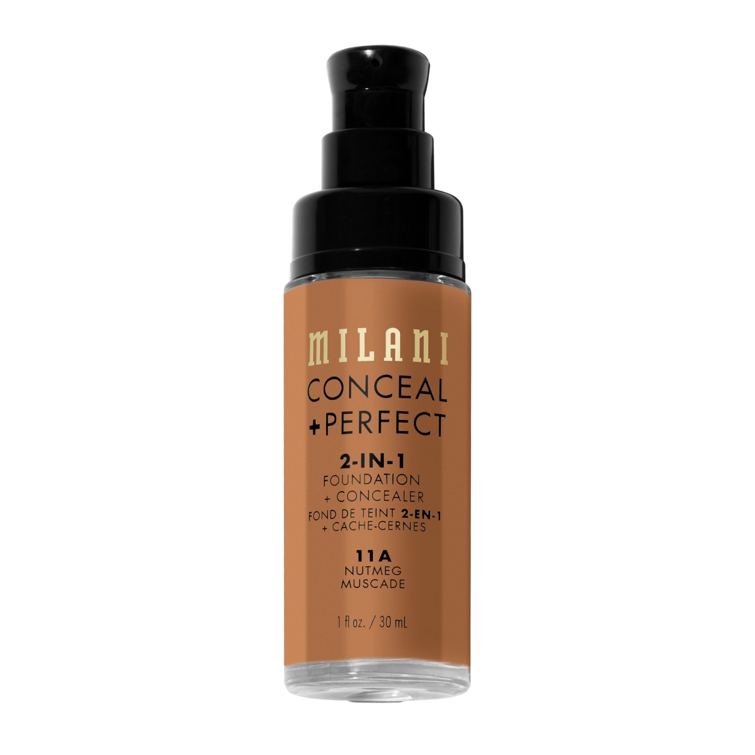 Milani Foundation 2-in-1 korektors + - 30 ml