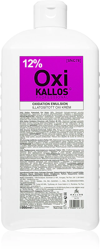 Kallos Kallos Classic Creme Oxioxidante 12%