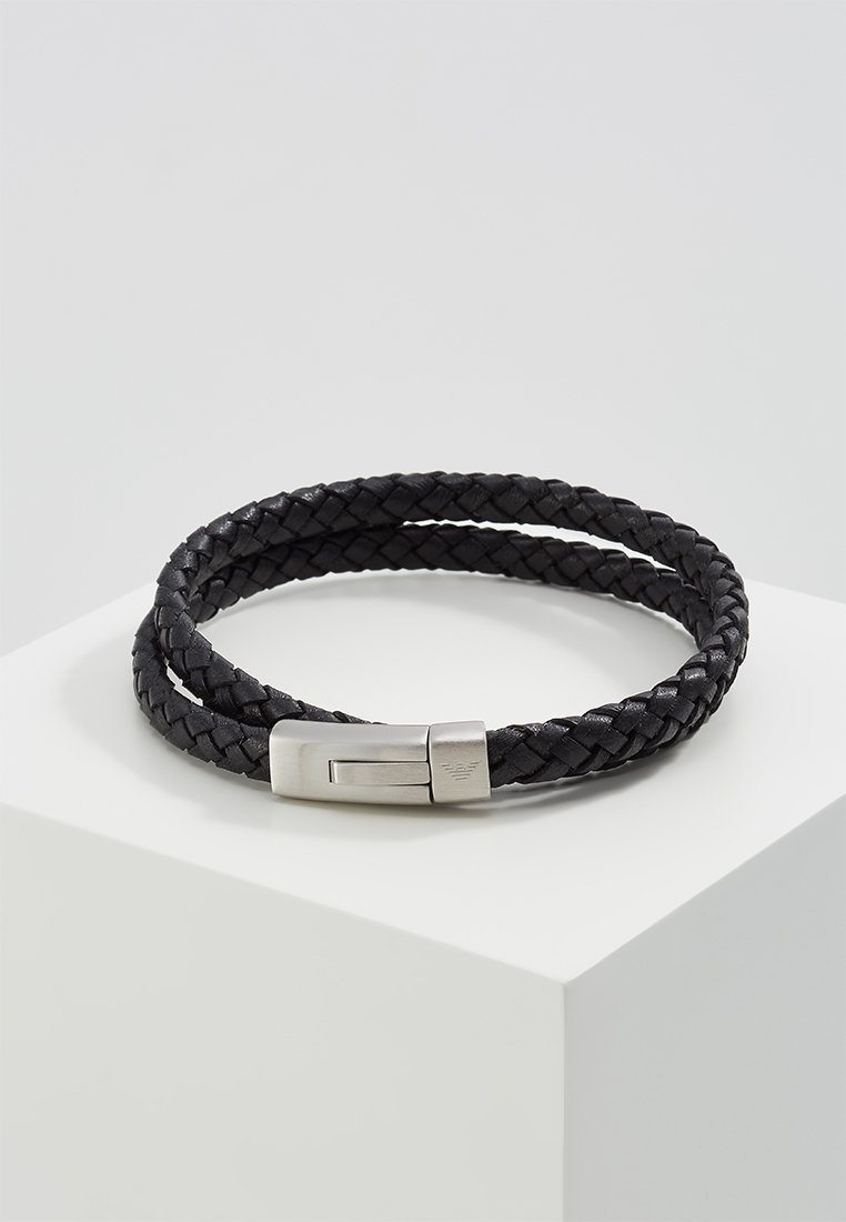 Emporio Armani SIGNATURE - Bransoletka - w kolorze srebrnym