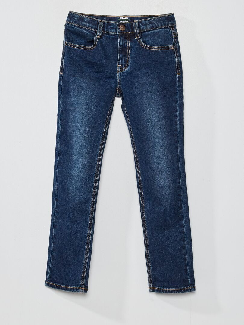 Slim fit jeans - 5 zakken - blauw