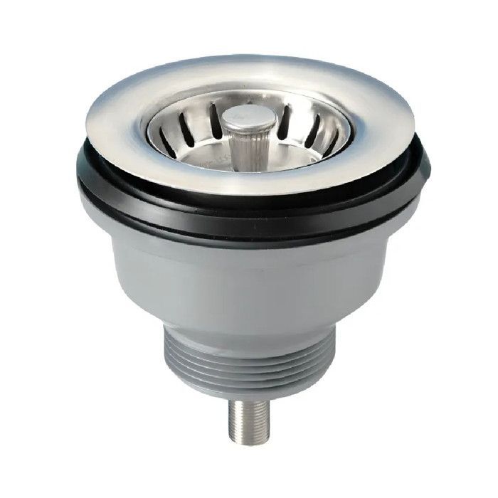 Zeefmandje voor stenen spoelbak, 86 mm diameter, voor gat met een diameter van 60 mm