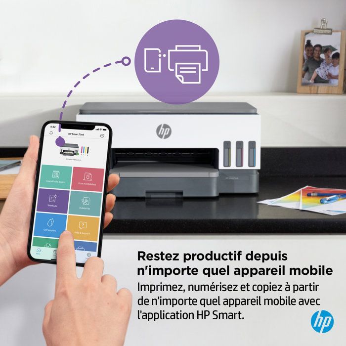 HP Smart Tank 7005 All-in-One-Farbdrucker mit Tintentank