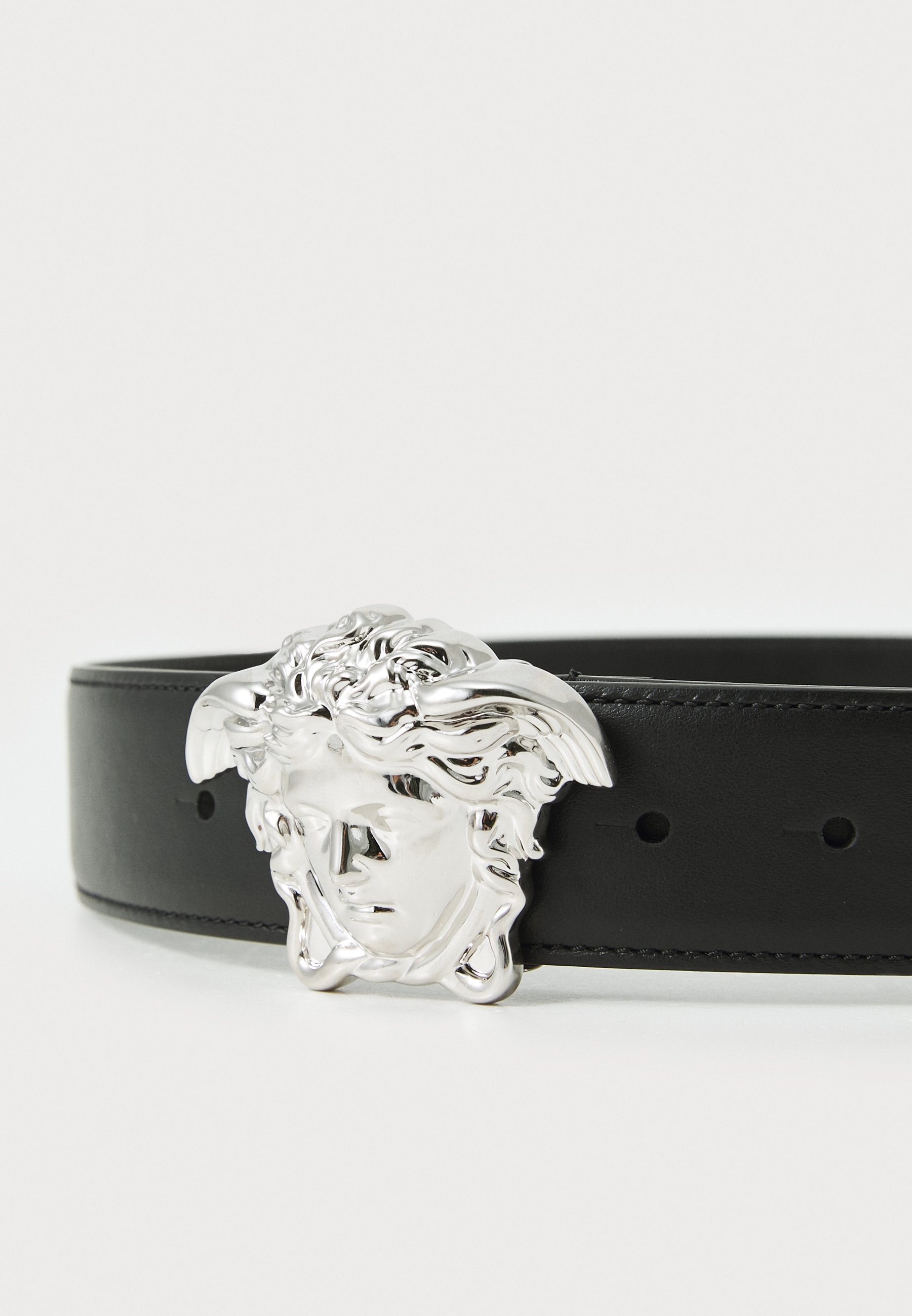 Versace BELT UNISEX - Pásek - black/palladium