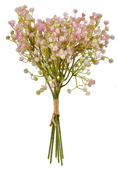 VIRIDIS Kwiat sztuczny Gipsówka pęczek x6 15x15x33cm