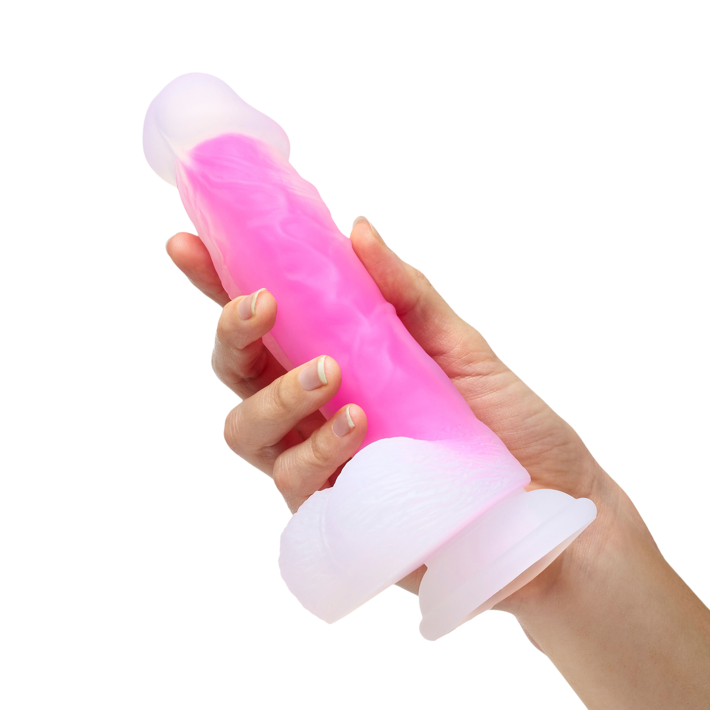 Så Guddommelig Glorværdig Ægte Hudfølelse Pink Dildo