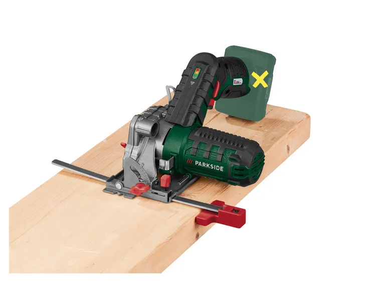 PARKSIDE® Scie circular sem bateria e carregador, 12 V