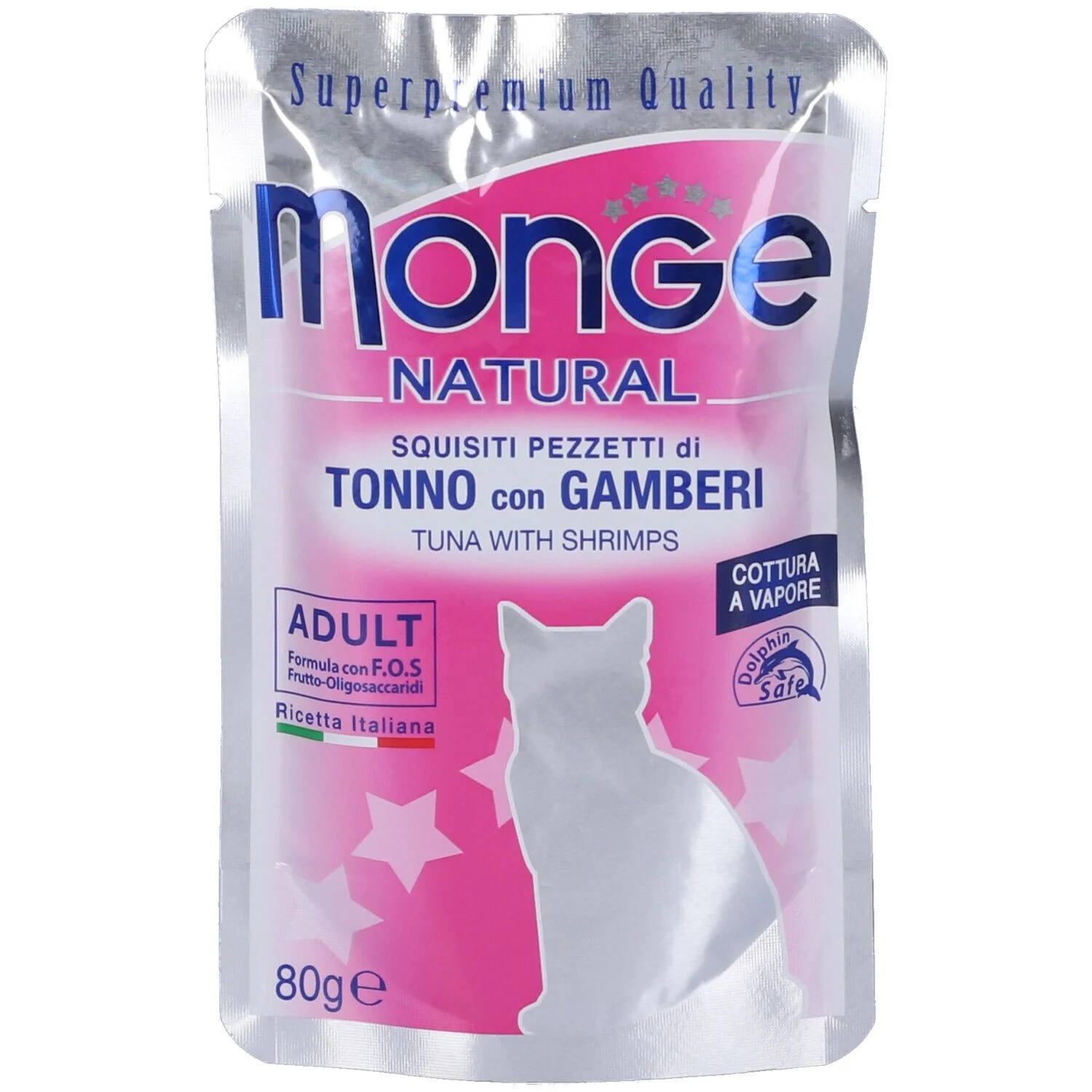 MONGE Monge Thon/Crevettes Naturel 8G