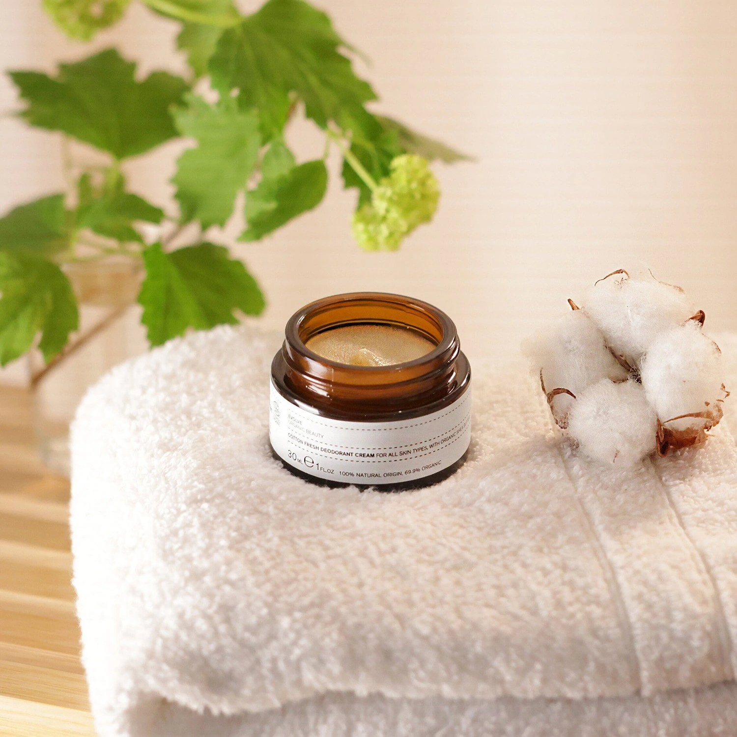 Evolve Organic Beauty Cotton Fresh Deodorant Cream