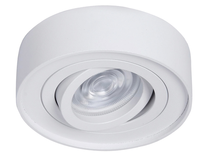 Oprawa podtynkowa Nusa aluminiowa 9,6 cm biała