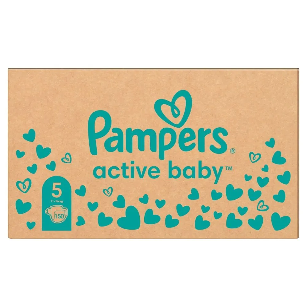 Pampers Pieluchy Active Baby Junior