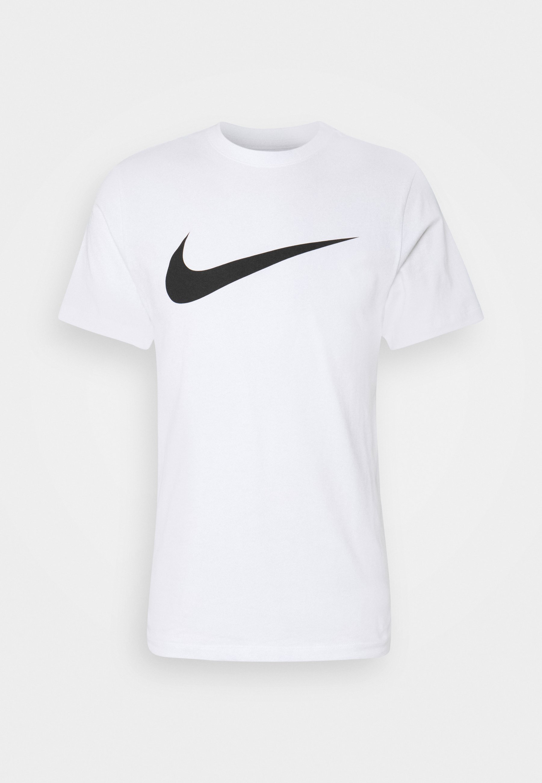 Nike Sportswear TEE ICON - Koszulka z nadrukiem - biała/(czarna)
