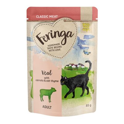 Feringa Classic Fleischmenü-Beutel 12 x 85 g