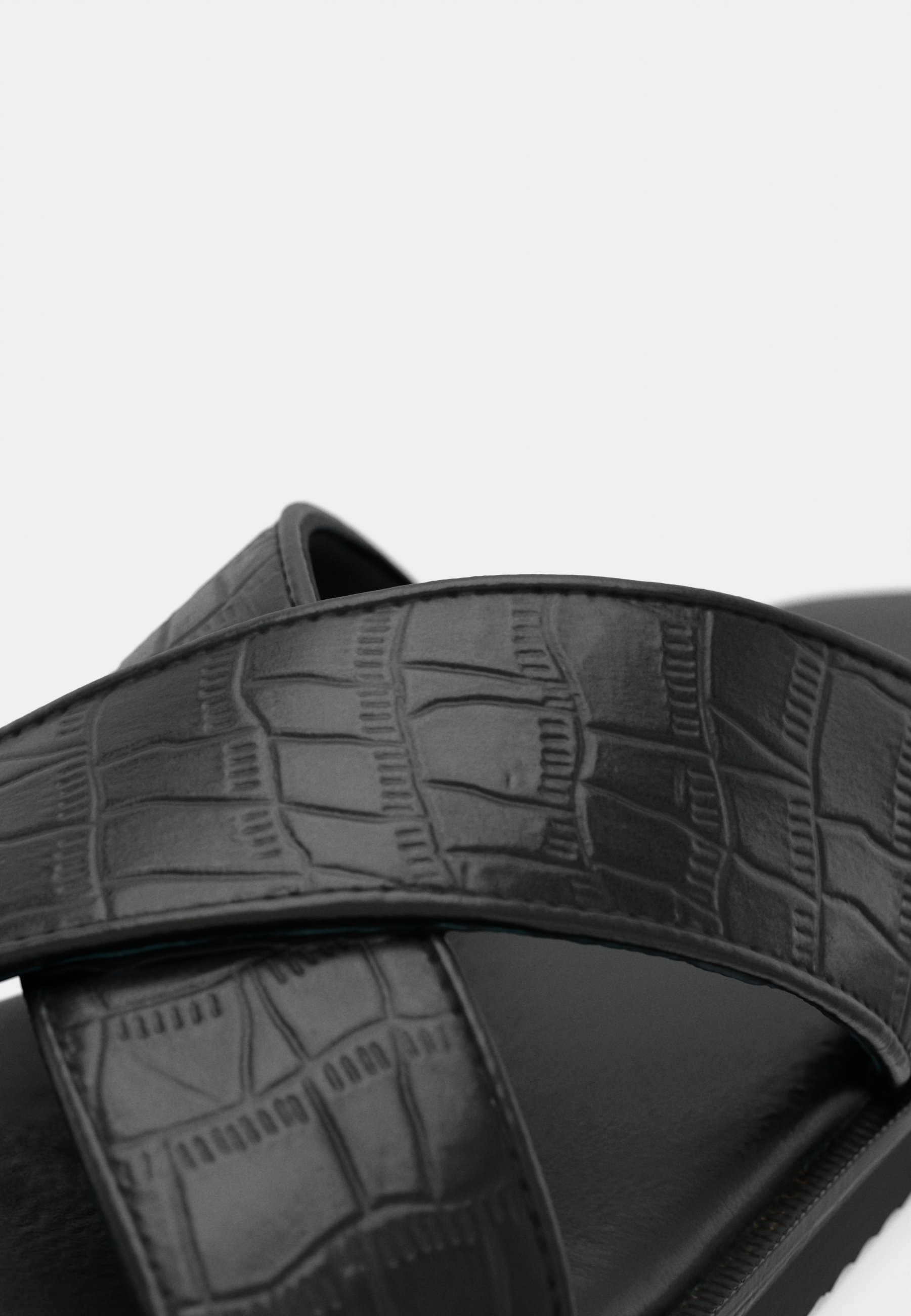 Zign LEATHER - Muiltjes - zwart