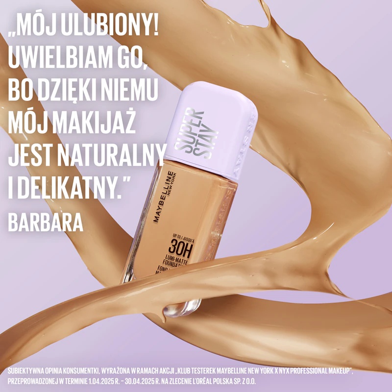 MAYBELLINE NEW YORK SuperStay Lumi-Matte lahka podlaga za dolgotrajne rezultate