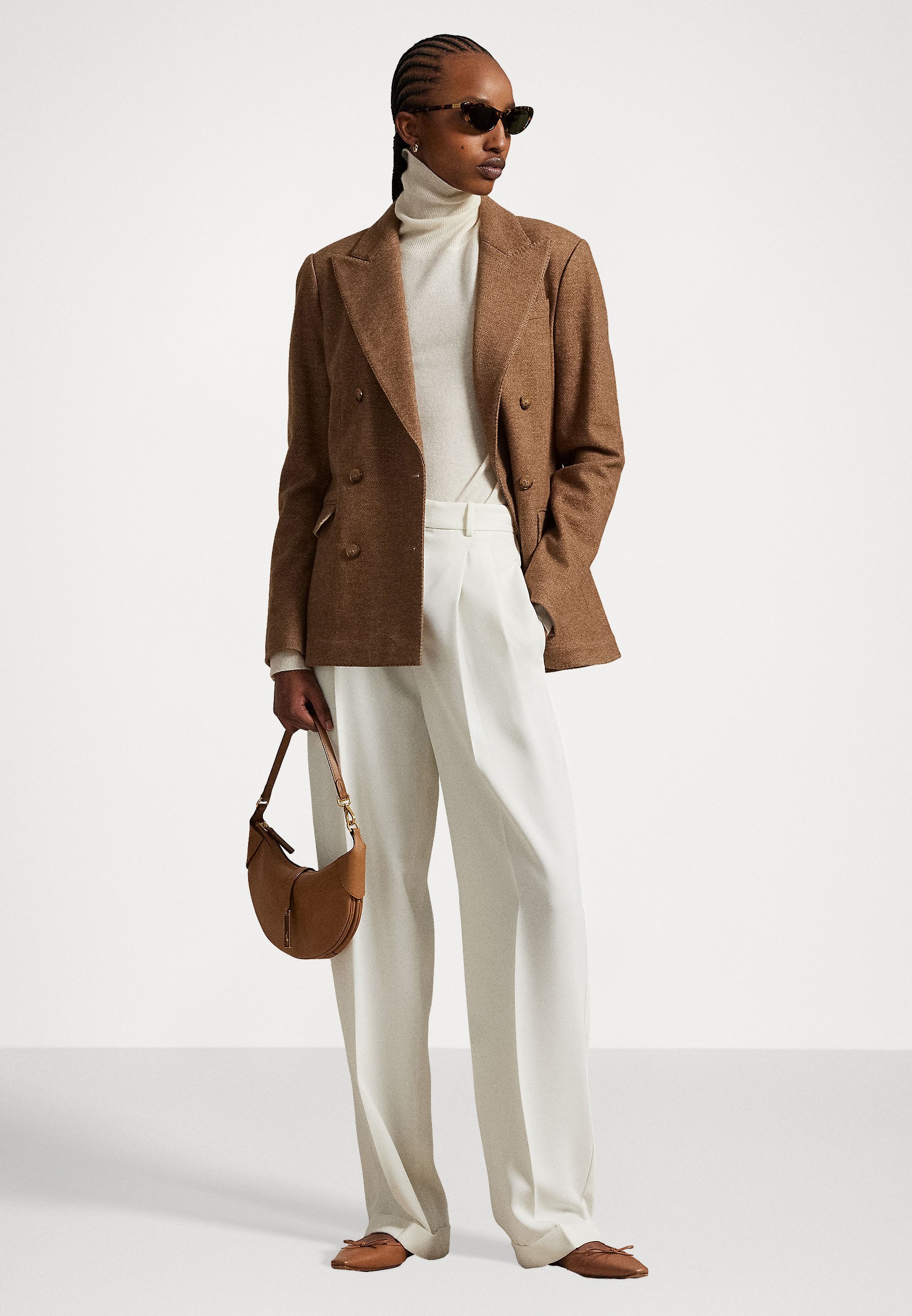 Blazer croisé à chevrons Polo Ralph Lauren - Beige