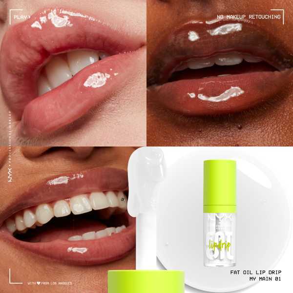 Gloss na pery Nyx Professional Makeup Fat Oil 3,3 g, 3,5 ml
