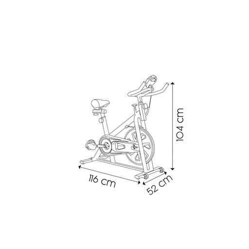  Keboo 700er Serie Heimtrainer, 15 kg Schwungrad