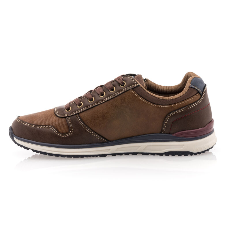 Zapatillas deportivas para hombre color marrón