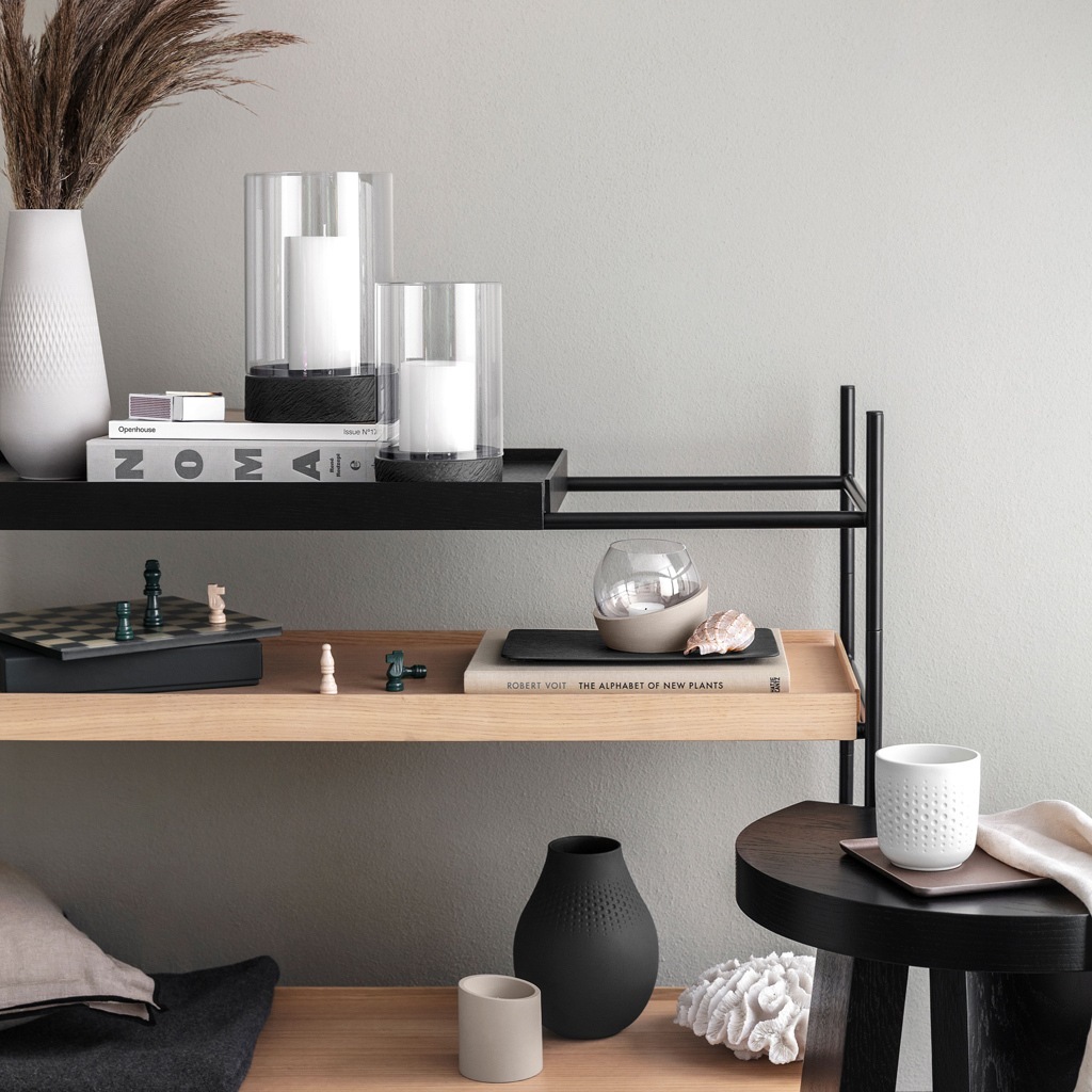 Villeroy & Boch tējas sveču turētājs M Manufacture Rock Home - 1 gab.